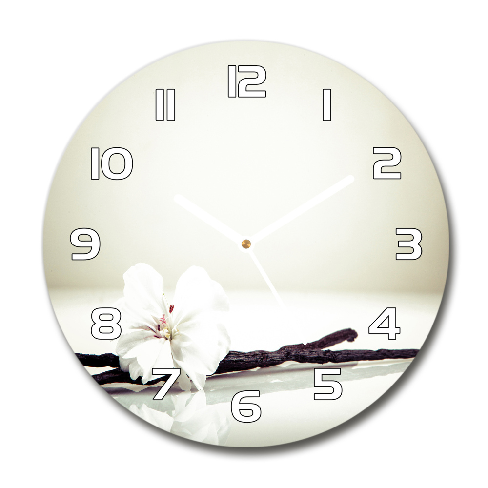 Round wall clock Vanilla chick