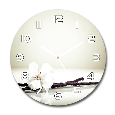 Round wall clock Vanilla chick