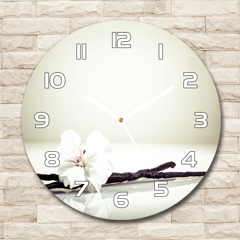 Round wall clock Vanilla chick