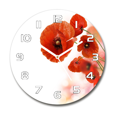 Round clock glass Macs