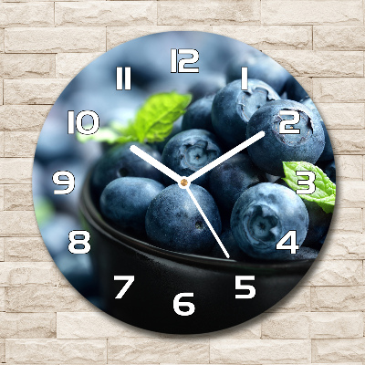 Round wall clock Berries