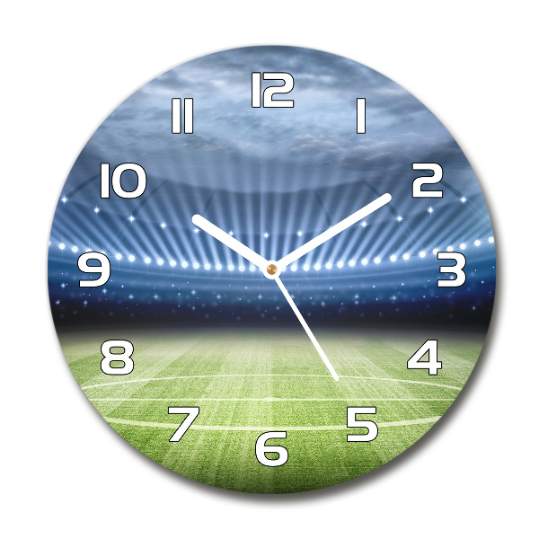 Round wall clock Stadium