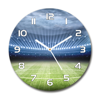 Round wall clock Stadium