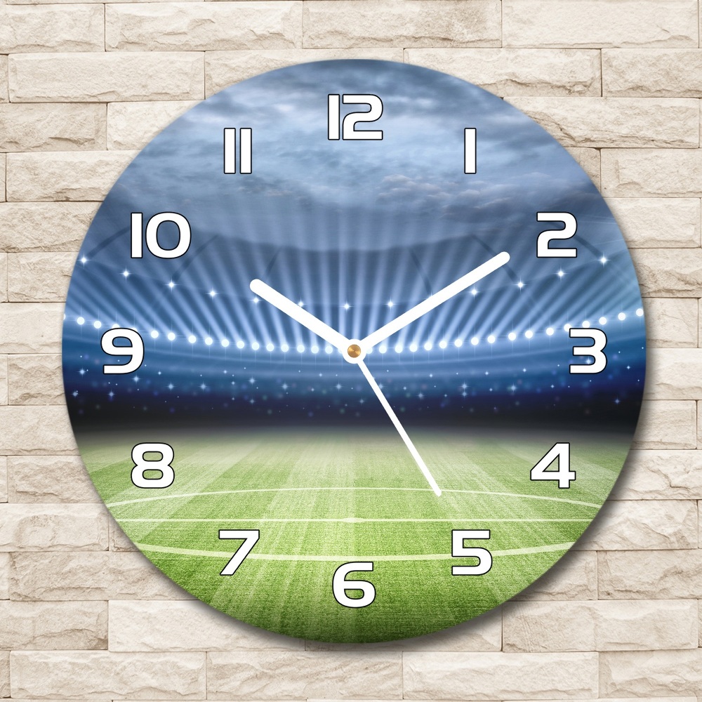 Round wall clock Stadium