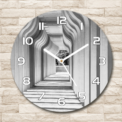 Round wall clock Corridor