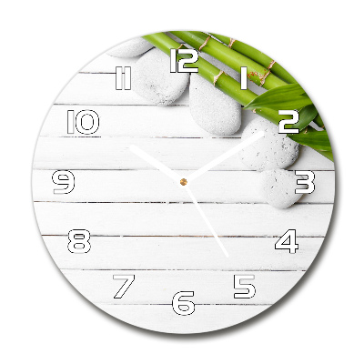 Round wall clock Bamboo