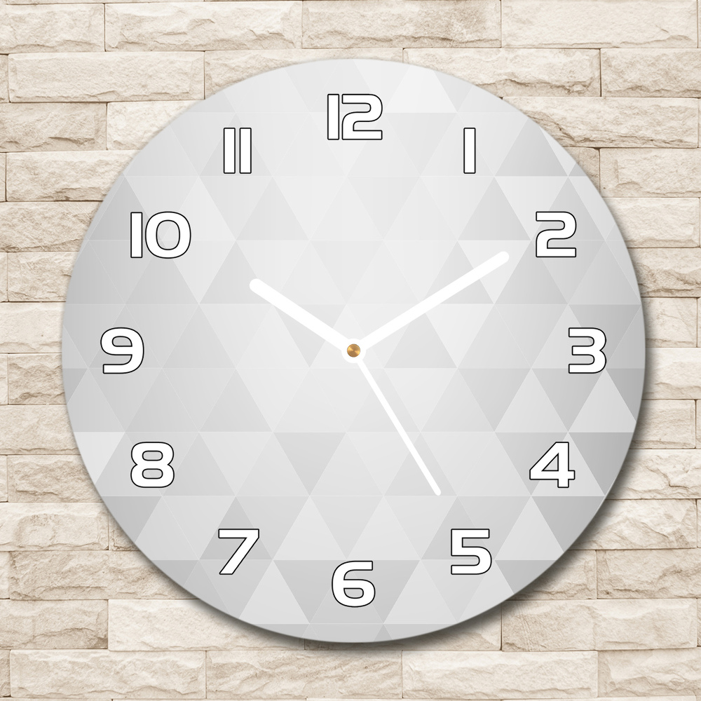 Round wall clock Abstraction Background