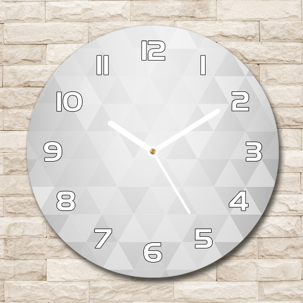 Round wall clock Abstraction Background