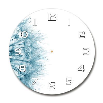 Round wall clock Dandelion