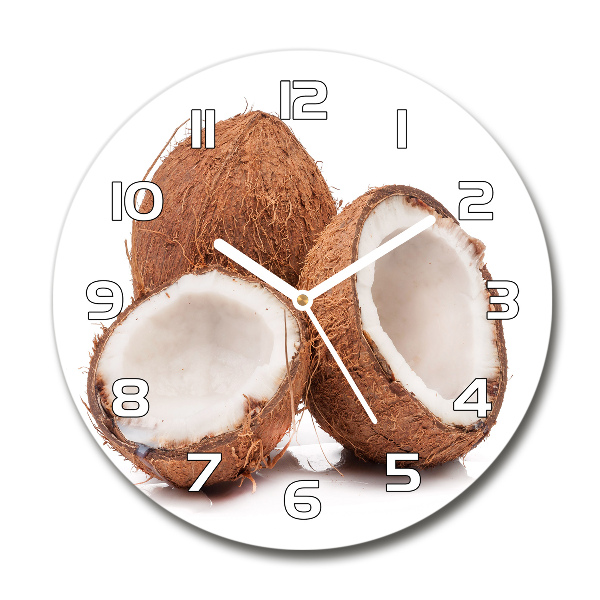 Round wall clock Coconut