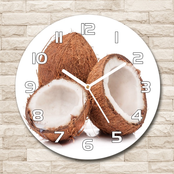 Round wall clock Coconut