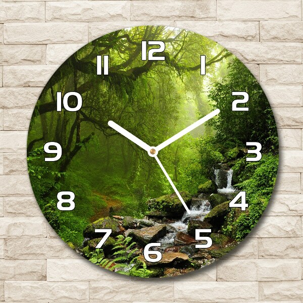 Round wall clock Jungle in Nepal