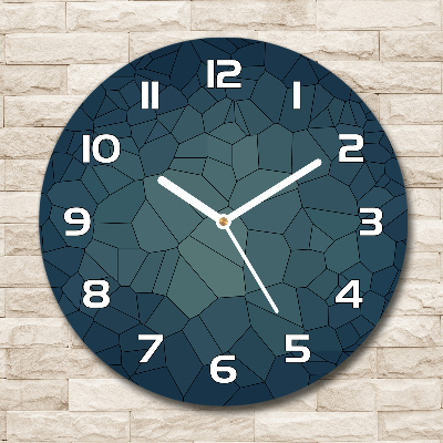 Round wall clock Abstraction Background