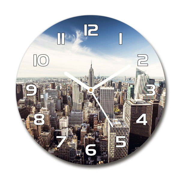 Round wall clock New York