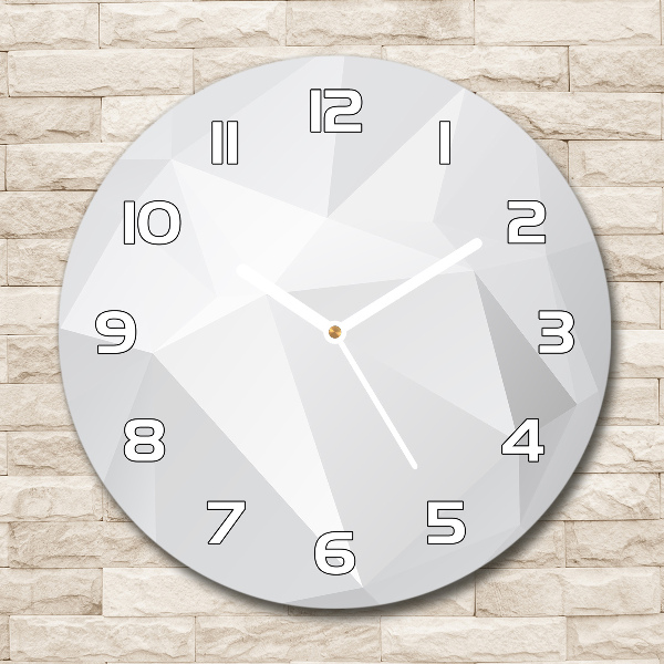 Round wall clock Abstraction Background