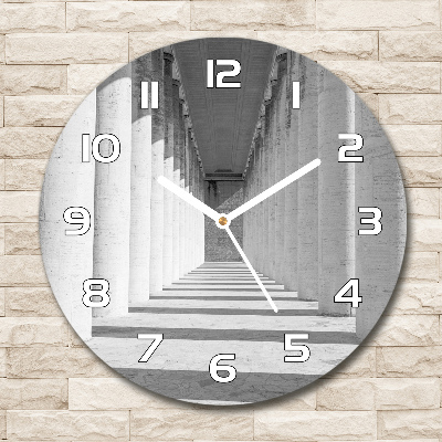 Round wall clock Corridor