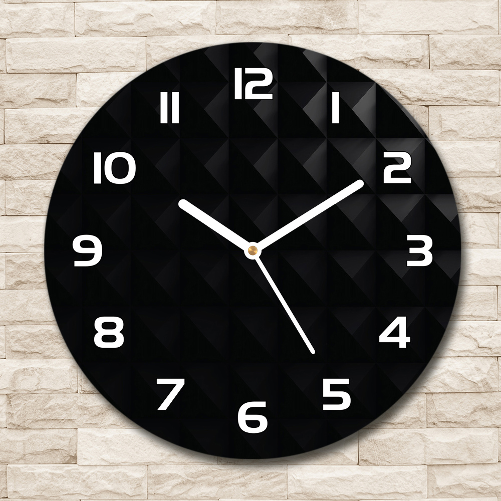 Round wall clock Abstraction Background