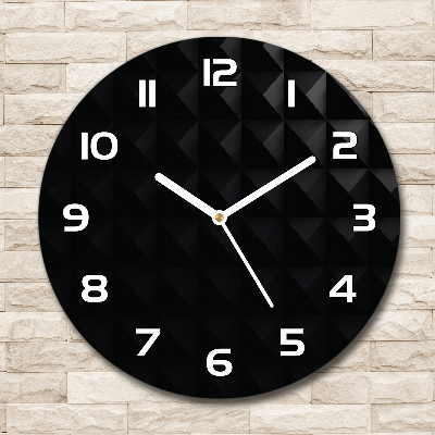 Round wall clock Abstraction Background