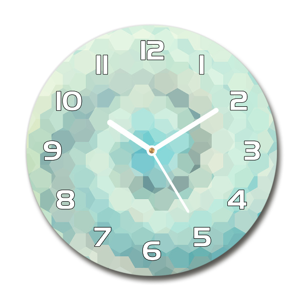 Round wall clock Abstraction Background