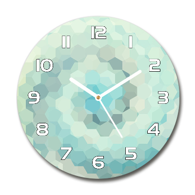 Round wall clock Abstraction Background