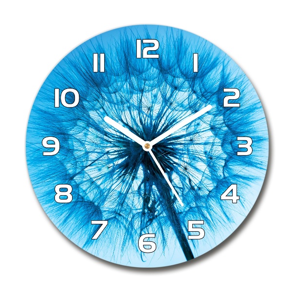 Round wall clock Dandelion