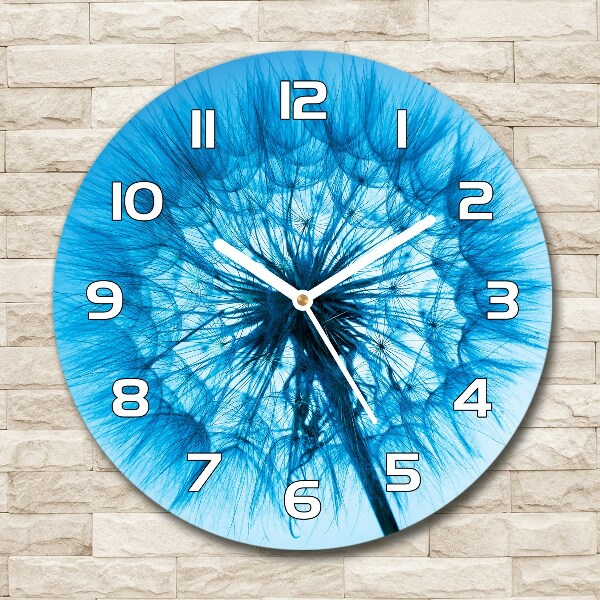 Round wall clock Dandelion