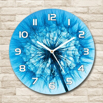 Round wall clock Dandelion