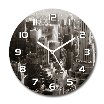 Round wall clock New York