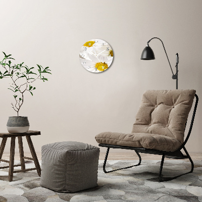 Round wall clock Daisy