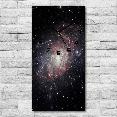 Vertical rectangular wall clock Nebula