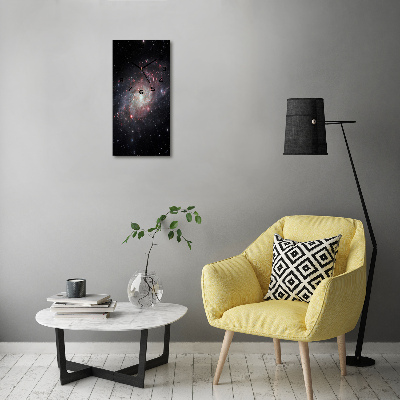 Vertical rectangular wall clock Nebula