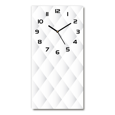 Vertical wall clock Square background