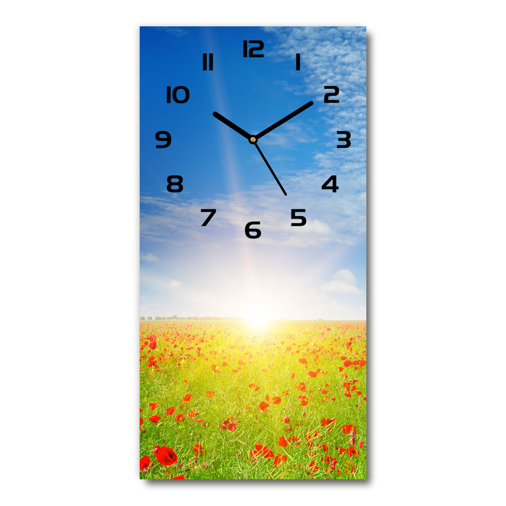 Vertical wall clock Mak field