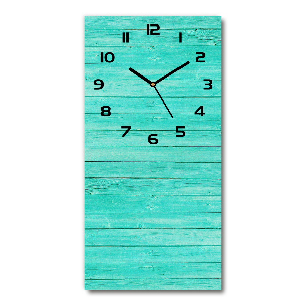 Vertical wall clock Green boards