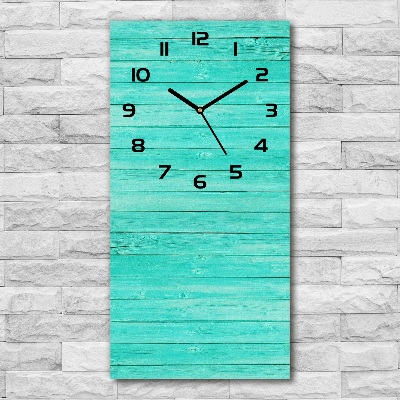 Vertical wall clock Green boards