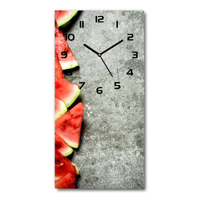 Vertical wall clock Watermelon