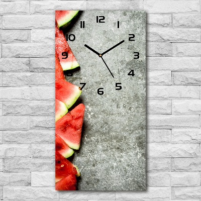 Vertical wall clock Watermelon