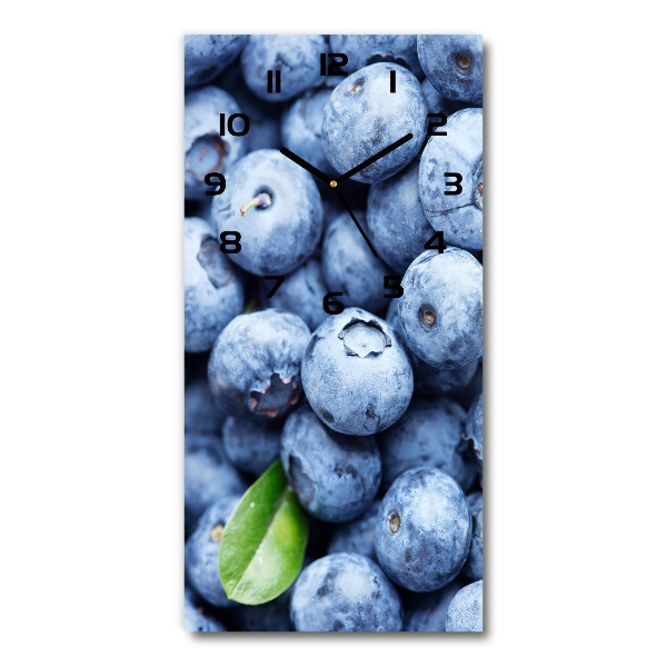 Vertical rectangular wall clock Berries