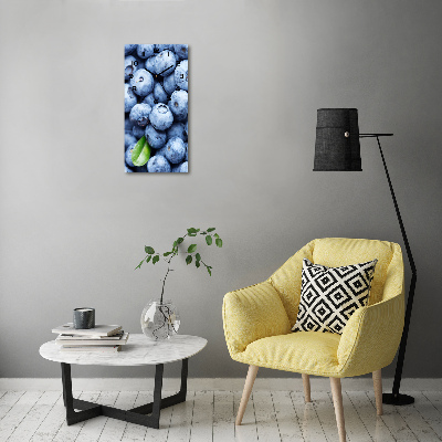 Vertical rectangular wall clock Berries