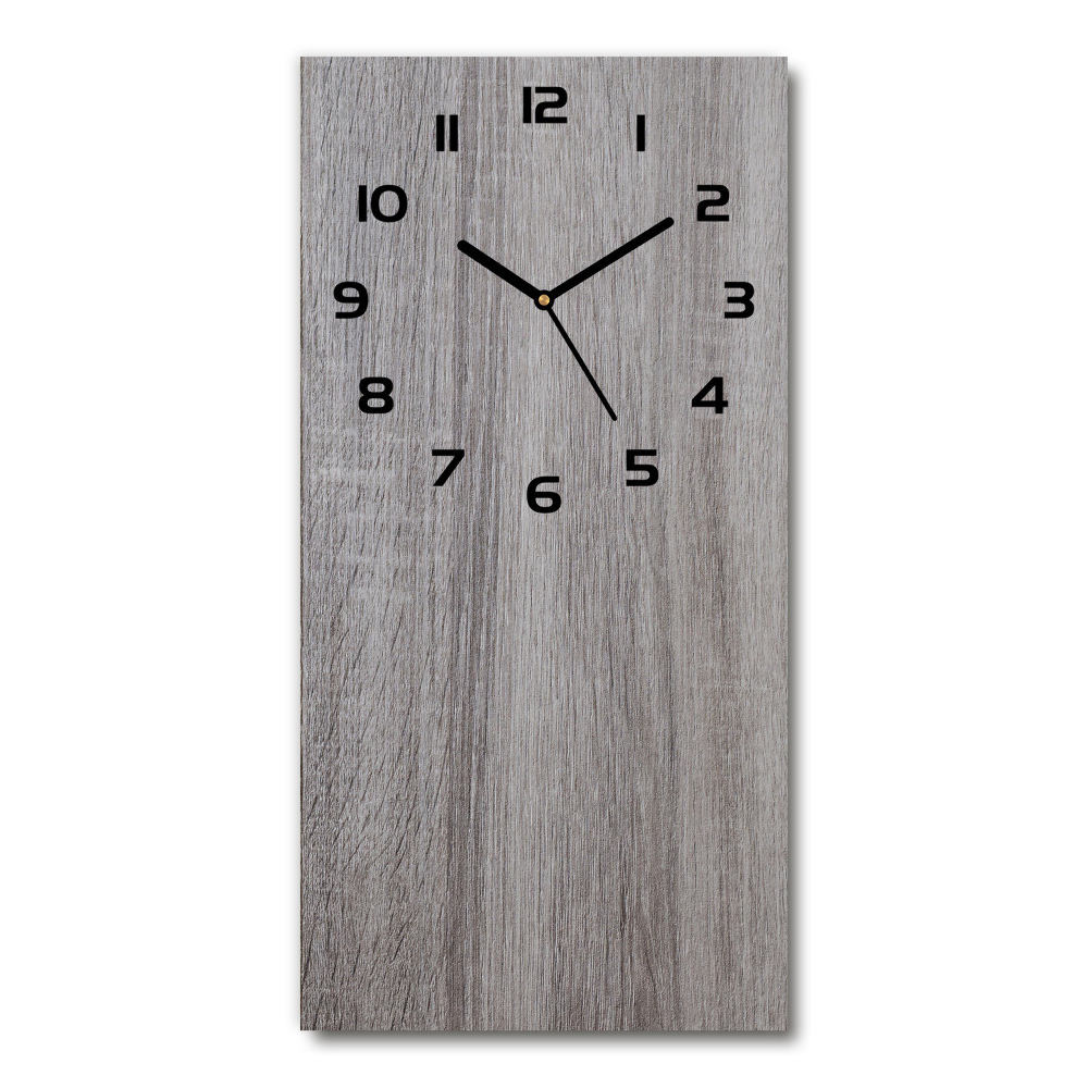 Vertical wall clock Wood