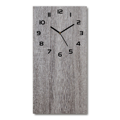 Vertical wall clock Wood