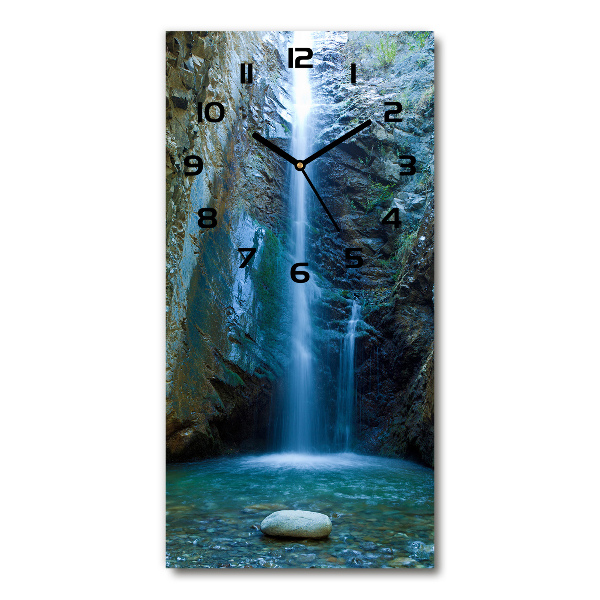 Vertical wall clock Waterfall