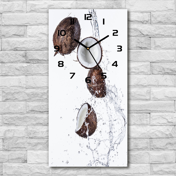 Vertical wall clock Coconut