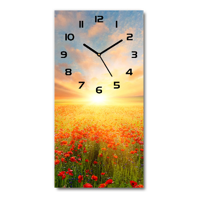 Vertical wall clock Mak field