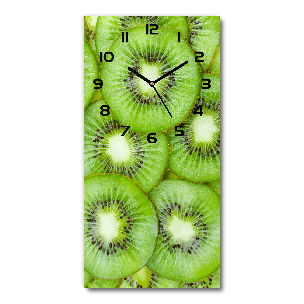 Vertical wall clock Kiwi