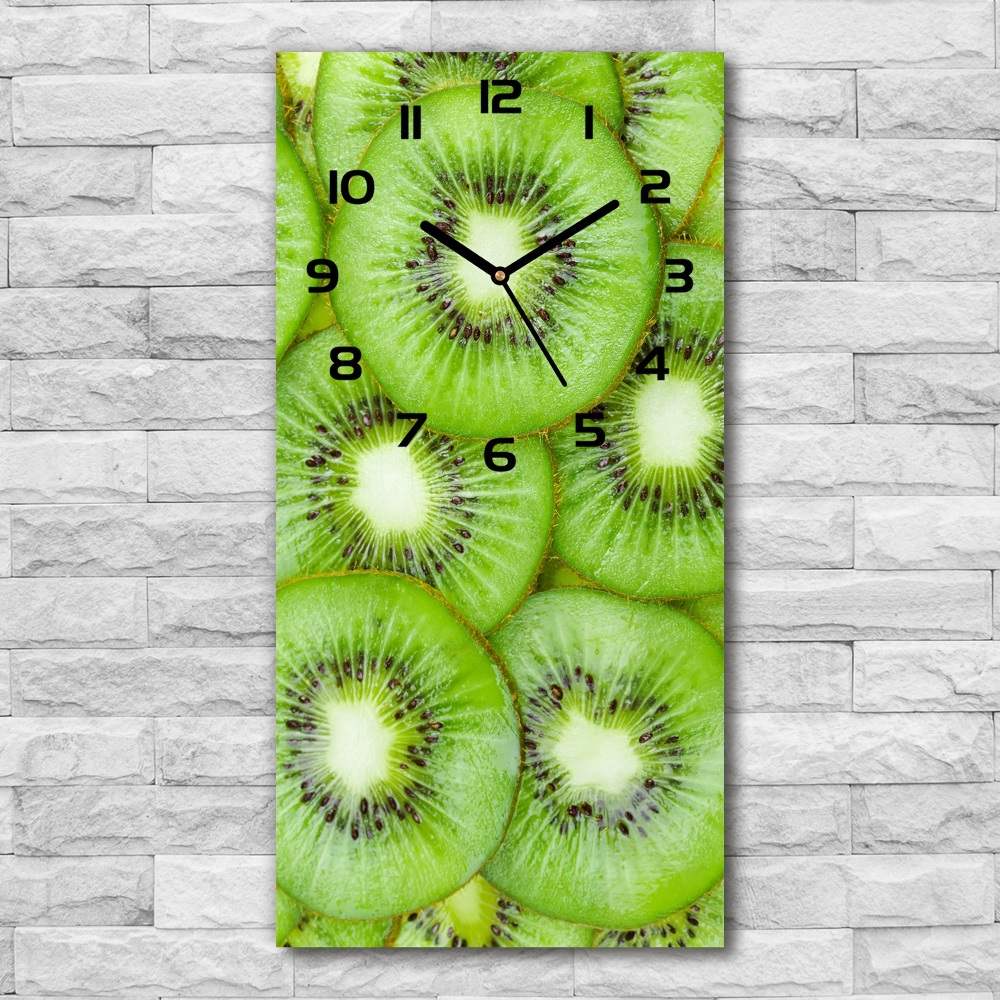 Vertical wall clock Kiwi