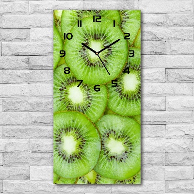 Vertical wall clock Kiwi