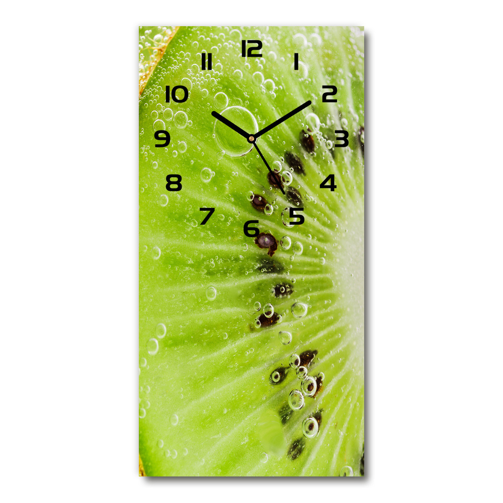 Vertical wall clock Kiwi