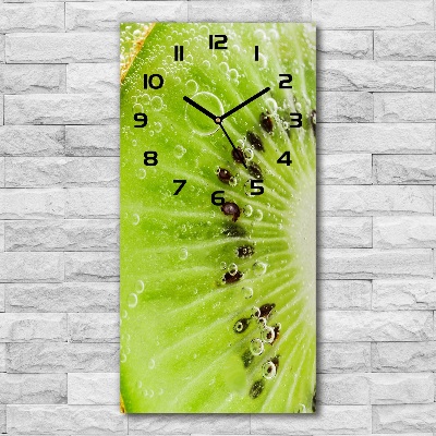 Vertical wall clock Kiwi