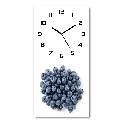 Vertical wall clock Berries